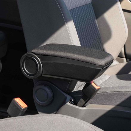 RATI ARMSTER 3 accoudoir  montage sur siège VW IDBUZZ 2022- avec accoudoir original, 2 places [noir,tissu,PP]
